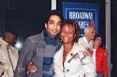 Manu Narayan (Bombay Dreams) and Tonya Pinkins who graced the stage
in Caroline, or  Photo