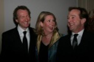 Bob Martin, Janet Martin and Edward Hibbert Photo