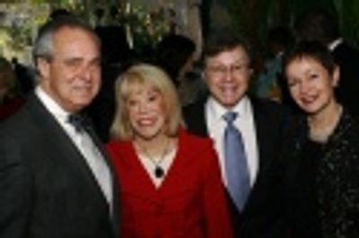 Doug Leeds, Sondra Gilman, Maury Yeston and Lynn Ahrens Photo