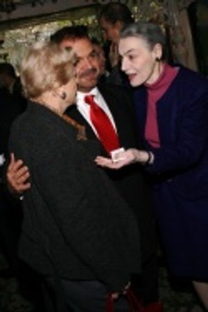 Angela Lansbury, Gerard Alessandrini and Marian Seldes Photo