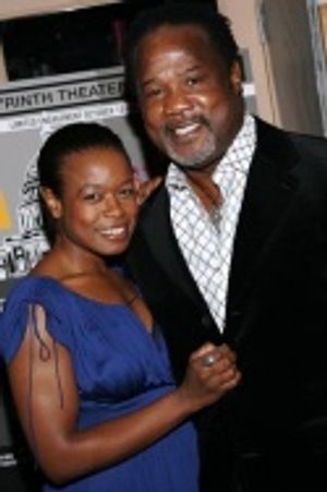 Quincy Tyler Bernstine and Isiah Whitlock, Jr. Photo