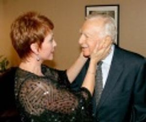 Amanda McBroom & Walter Kronkite Photo
