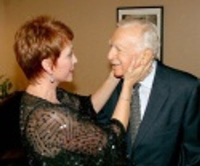 Amanda McBroom & Walter Kronkite Photo