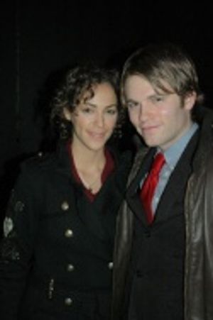 "As the World Turns" stars Elena Good and Van Hansis Photo