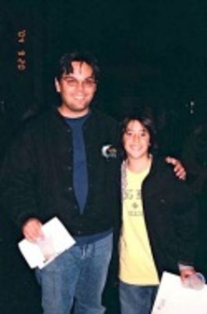 Robert Lopez, Tony Award Winner - Best Original Score for Avenue Q and Gabriel Zucker Photo