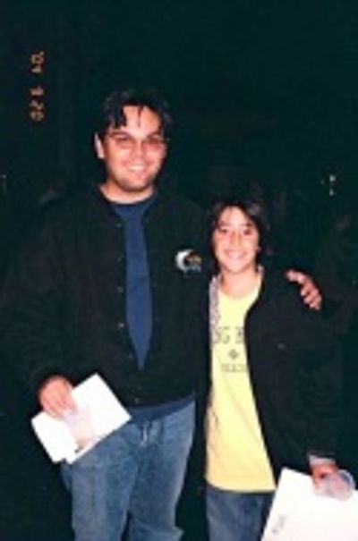 Robert Lopez, Tony Award Winner - Best Original Score for Avenue Q and Gabriel Zucker Photo