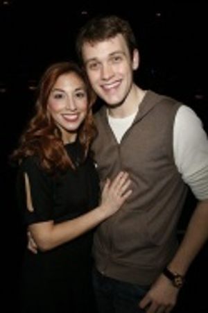 Lorin Latarro (Gypsy Robe Winner--A Chorus Line) and Michael Arden Photo
