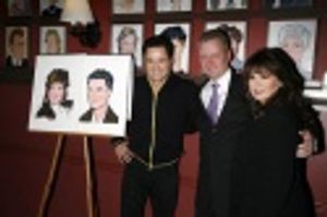 Donny Osmond, Max Klimavicius and Marie Osmond Photo