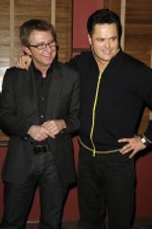 Thomas Schumacher and Donny Osmond Photo
