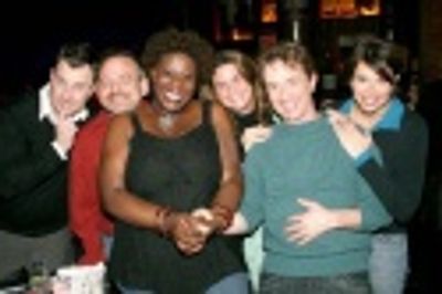 Fame Becomes Me alum: Brooks Ashmanskas, Marc Shaiman, Capathia Jenlins, Mary Birdson Photo