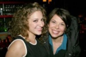 Fames Becomes Me cast mates Donna Vivino and Jill Abramovitz Photo