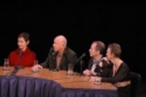 Lynn Ahrens, Terrence McNally, Stephen Flaherty and Kathleen Chalfant Photo