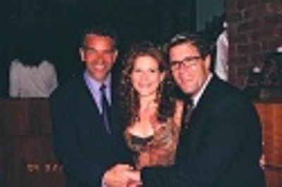 Brian, Ana Gasteyer and Jim J. Bullock Photo