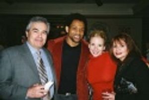 Richard Folger, Derrick Baskin, Sarah Saltzberg and Shari Folger Photo
