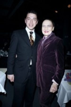 Malan Breton ("Project Runway") and Julie Wilson Photo