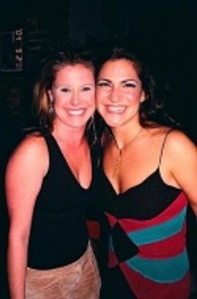 Michelle Kittrell and Shoshana Bean who
both know a few things about HAIR! Photo