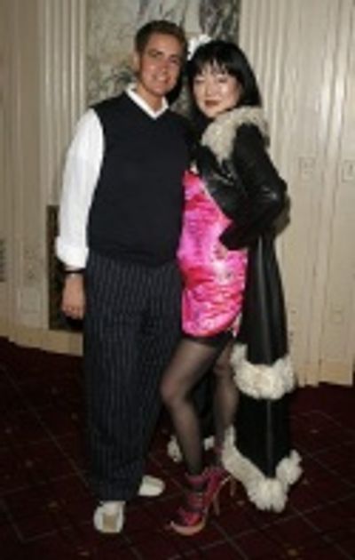 Ian Harvey and Margaret Cho Photo