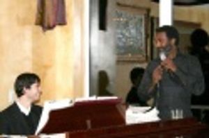 Ben Cohn and Norm Lewis Photo