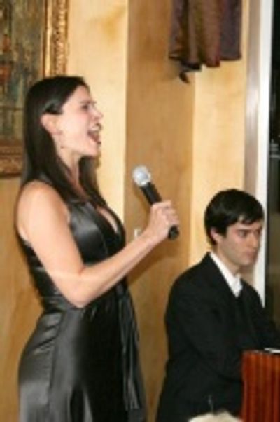 "Law & Order" star Milena Govich and Ben Cohn Photo