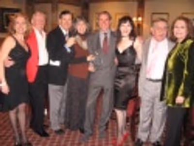 Anna Bergman, Len Cariou, Lee Roy Reams, Julie and Jim Dale, Bebe Neuwirth, Freddie R Photo