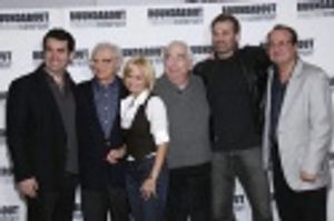 Brian D'Arcy James, Sheldon Harnick, Kristin Chenoweth, Jerry Bock, Marc Kudisch and  Photo