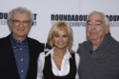 Sheldon Harnick, Kristin Chenoweth and Jerry Bock Photo