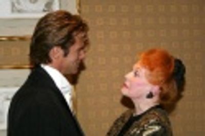 Lorenzo Lamas and Arlene Dahl Photo