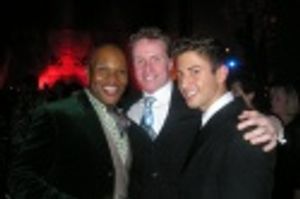 Cast Members Michael James Scott, Brian O'Brien and Nick Adams Photo