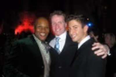 Cast Members Michael James Scott, Brian O'Brien and Nick Adams Photo