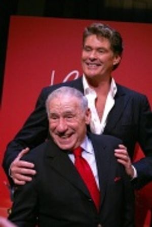 Mel Brooks and David Hasselhoff Photo