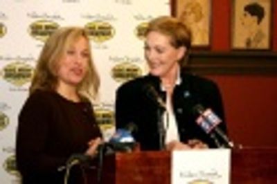 Emma Walton Hamilton and Julie Andrews Photo