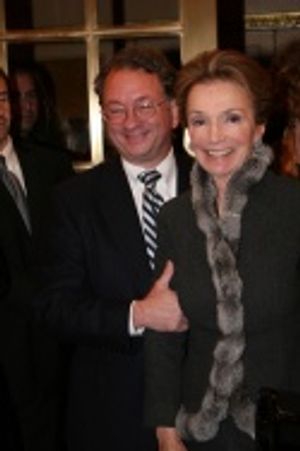 William Ivey Long and Lee Radziwill Photo