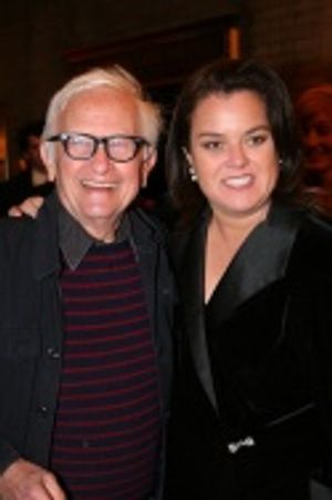 Albert Maysles (original Grey Gardens documentary) and Rosie O'Donnell Photo