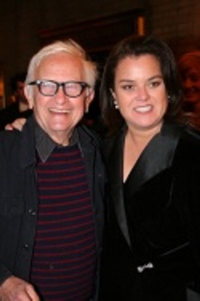 Albert Maysles (original Grey Gardens documentary) and Rosie O'Donnell Photo