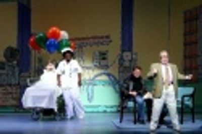 Capathia Jenkins, David Hasselhoff and Martin Short Photo