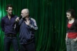 Josh Strickland, Phil Collins and Jenn Gambatese Photo