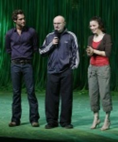 Josh Strickland, Phil Collins, and Jenn Gambatese
 Photo
