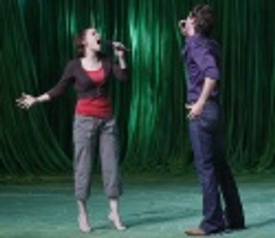 Jenn Gambatese and Josh Strickland
 Photo