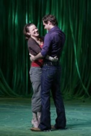 Jenn Gambatese and Josh Strickland Photo