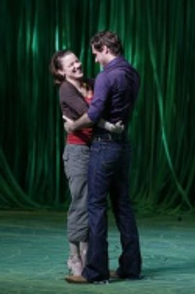 Jenn Gambatese and Josh Strickland Photo