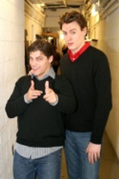 Deven May and Erich Bergen Photo