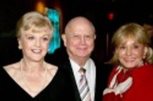 Angela Lansbury, Gerald Schoenfeld and Barbara Walters Photo