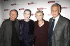 Terrence McNally, Marian Seldes, Angela Lansbury, and Michael Blakemore Photo