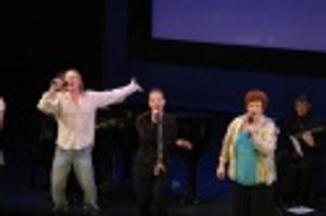 Taboo cast--Jeffrey Carlson, Euan Morton and Liz McCartney Photo