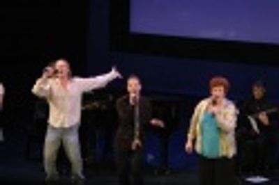 Taboo cast--Jeffrey Carlson, Euan Morton and Liz McCartney Photo