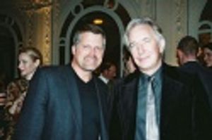 Robert Newman and Alan Rickman Photo