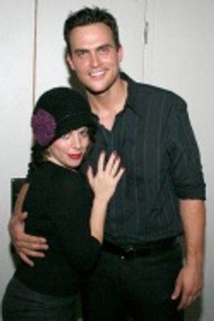 Leslie Kritzer and Cheyenne Jackson Photo