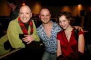Charles Busch, Carl Andress and Kristen Schaal Photo