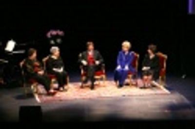  MGM panel--Patricia Marshall-Gelbart, Gloria DeHaven, Debbie Reynolds and Margaret O Photo