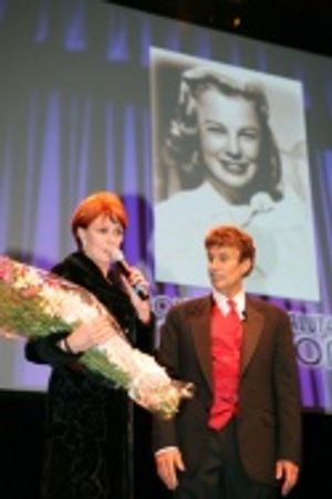 Tribute Producer Karen Cadle and Host Paul Ryan thank the audience to attending Photo